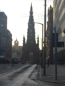 The Scott Monument; Edinburgh Scotland